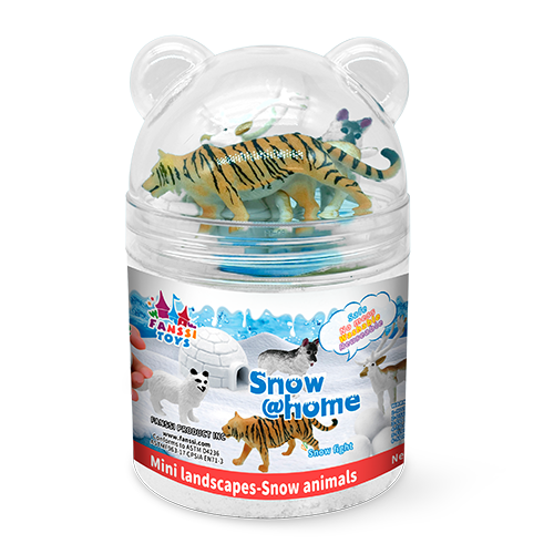 Mini landscape-Snow Animals
