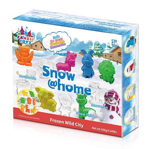 Frozen village